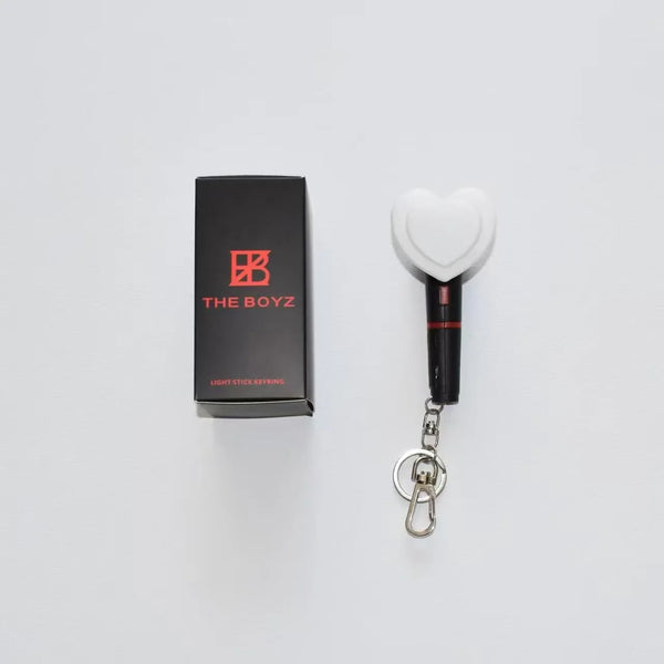THE BOYZ Heart-Shaped Mini Lightstick Keychain