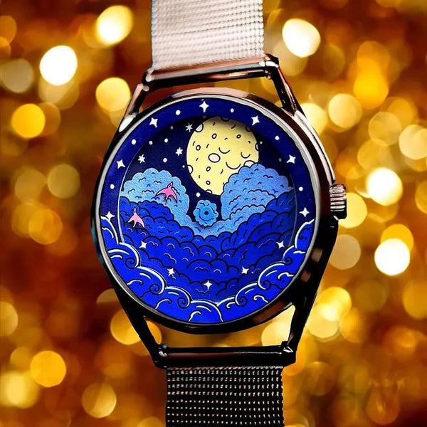 Over the Moon Celestial Nightscape Watch