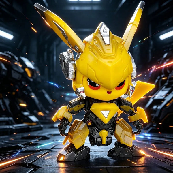 Mecha Pikachu Cosplay Bumblebee Figure (13 cm)