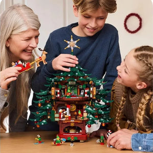 Family Christmas Tree Building Blocks (3171 Pcs)