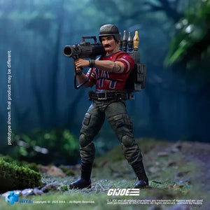 Hiya Mini Series G.I. Joe Bazooka Action Figure