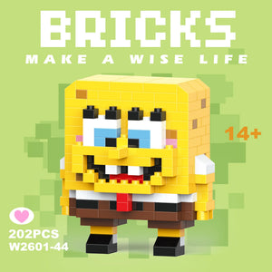 Bricks Bikini Bottom Spongebob Micro Blocks