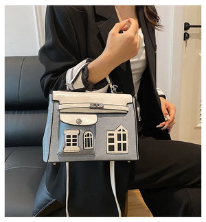 BRKN European Cottage Whimsy Premium Handbag
