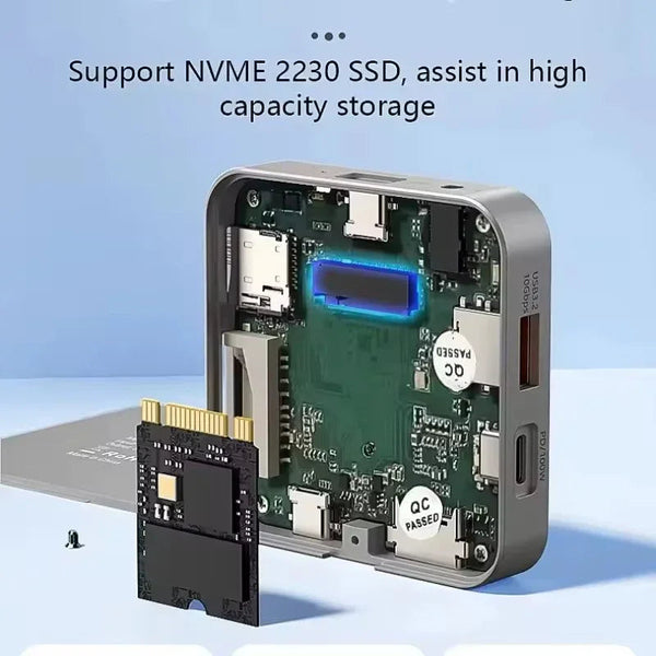 Quantum Drive 8-in-1 NVME SSD Dock