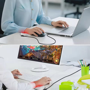 CureMe Red Light Therapy Mouse Wrist Rest