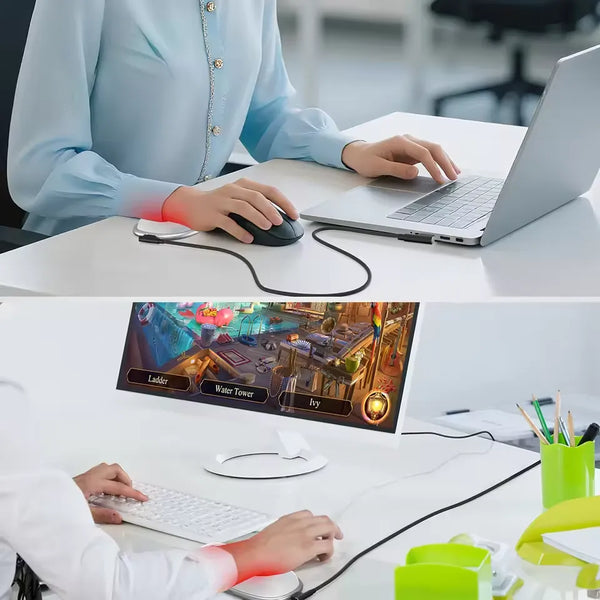 CureMe Red Light Therapy Mouse Wrist Rest