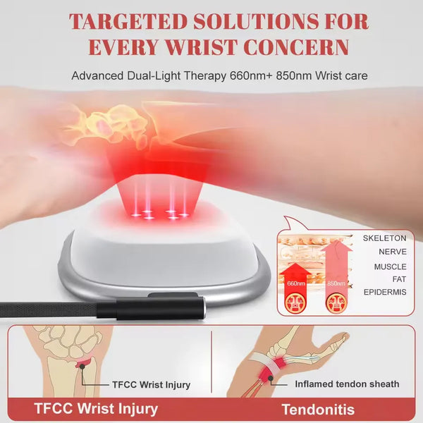 CureMe Red Light Therapy Mouse Wrist Rest