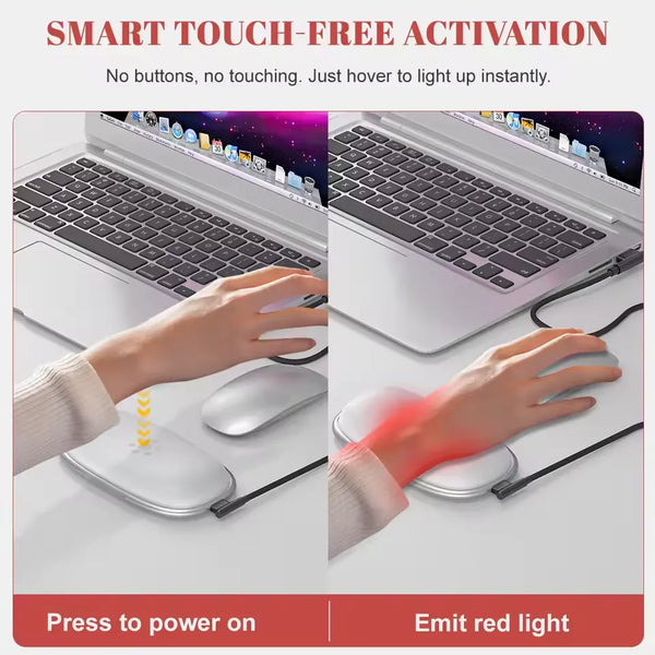 CureMe Red Light Therapy Mouse Wrist Rest