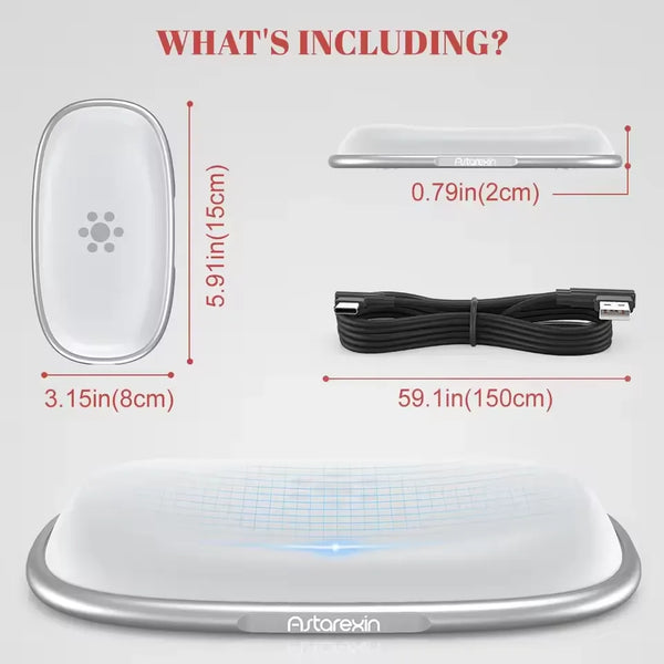 CureMe Red Light Therapy Mouse Wrist Rest