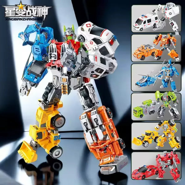 Yuexing 6-in-1 Transforming Robot (33 cm)