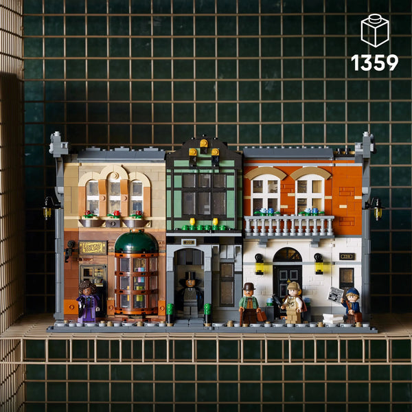 Ideas Sherlock Holmes Book Nook Kit Building Blocks (1359 Pcs)