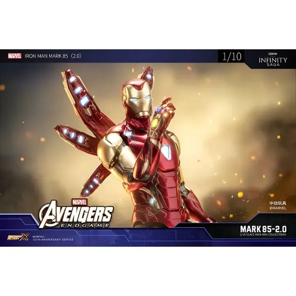 ZD Toys Iron Man MK85 2.0 Deluxe Edition Action Figure (18 cm)