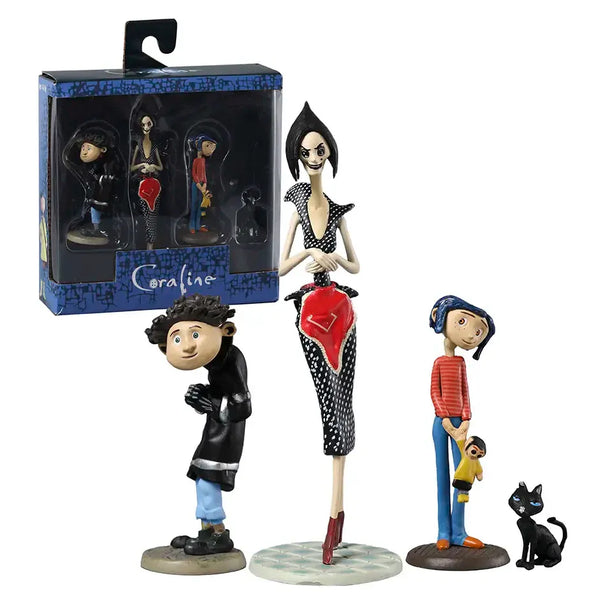 Coraline Movie Theme Figure (Set of 4)