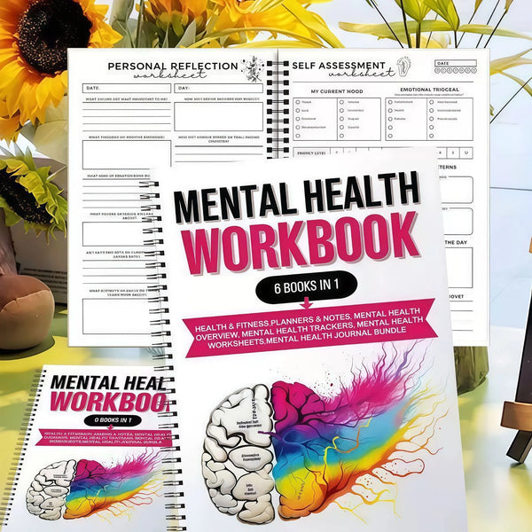 Mindful Mental Health 6-in-1 Workbook