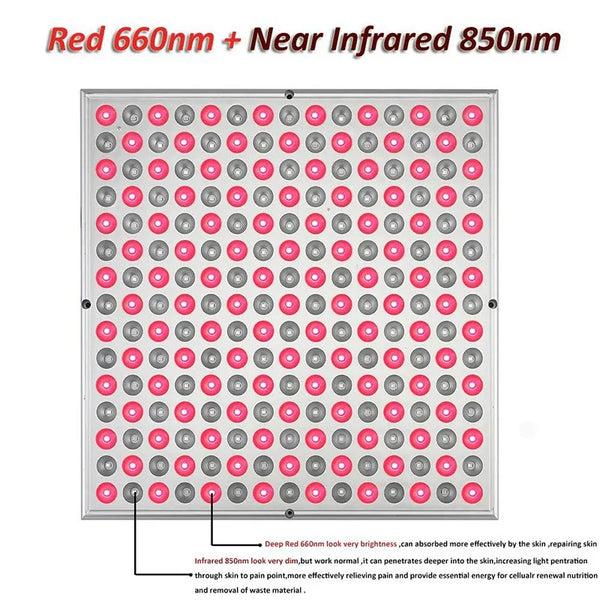 CureMe 225 LED Red & Near-Infrared Light Therapy Panel