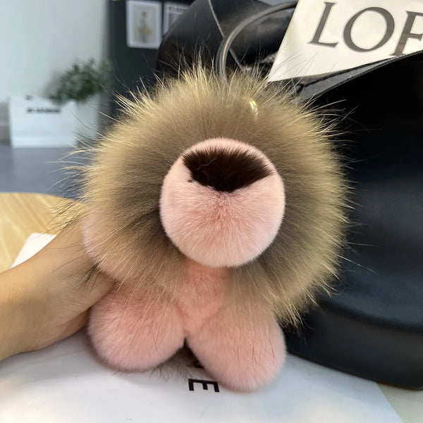 Safari Puff Premium Lion Charm