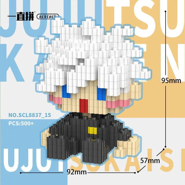 Jujutsu Kaisen Cursed Domain 3D Chibi Micro Blocks