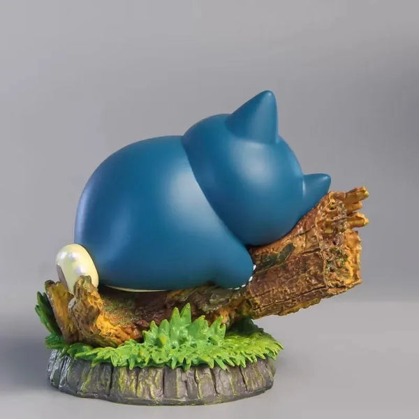 Snorlax Mossy Log Ver. Figure