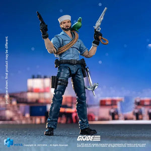 Hiya Mini Series G.I. Joe Sailor Shipwreck Action Figure