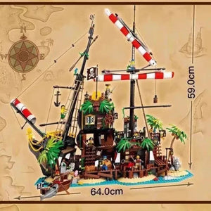 Pirates of Barracuda Bay Shipwreck Building Blocks (2545 Pcs)