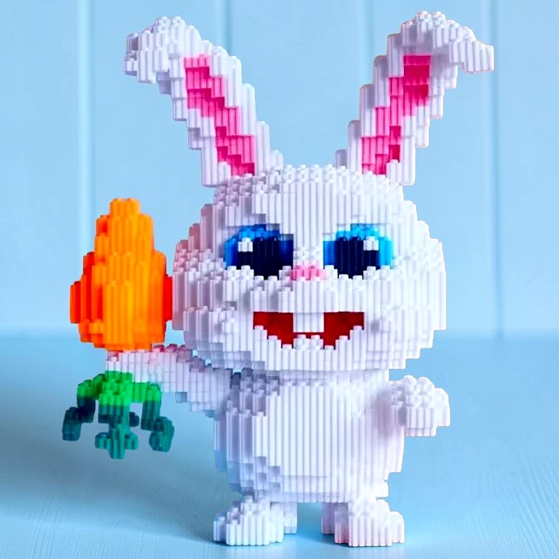 Snowball Rabbit Model No. 8611 Mini Blocks (30 cm)