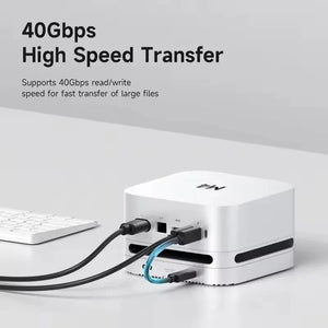 Hagibis USB4 M.2 NVMe SSD Enclosure for Mac