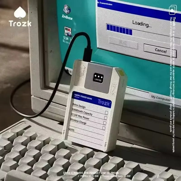 Trozk Floppy Storage Power Bank (10000 mAh)