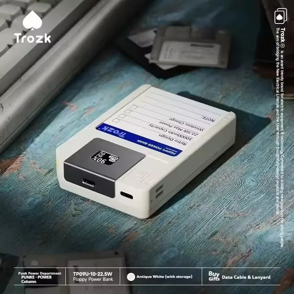 Trozk Floppy Storage Power Bank (10000 mAh)