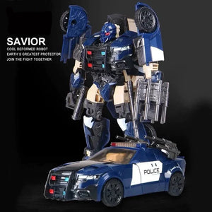 Taiba YS-05 Police Car Transformer Figure