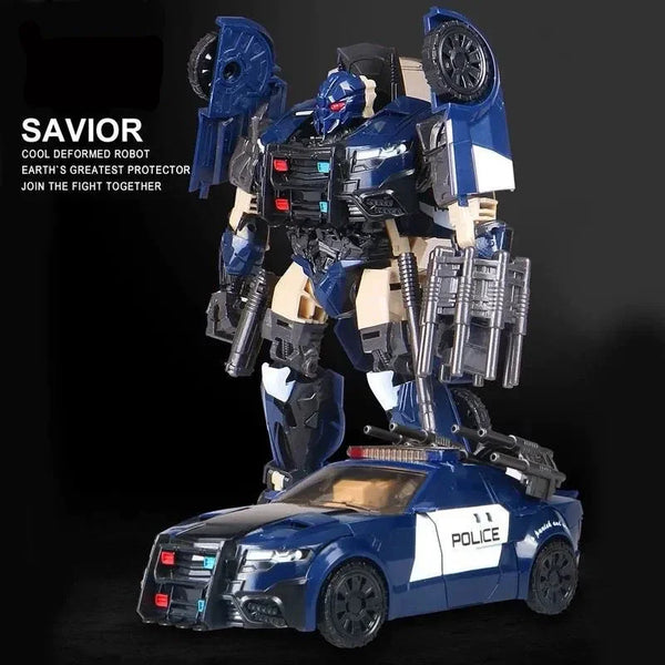 Taiba YS-05 Police Car Transformer Figure