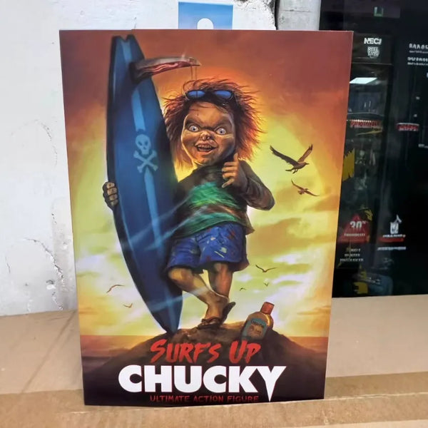 NECA Surf's Up Chucky Figurine