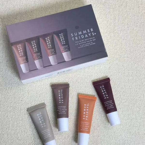 Summer Fridays Mini Neutrals Lip Balm (Set of 4)