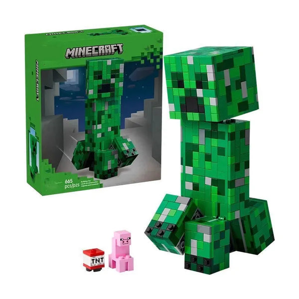 Minecraft Creeper Building Blocks (665 Pcs)