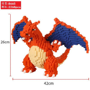 Charizard Model No. 8665 Mini Blocks (26 cm)