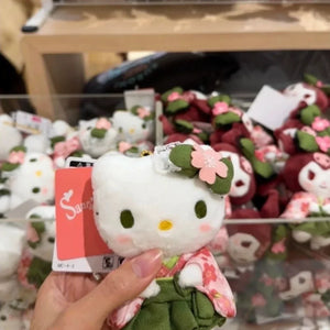 Sanrio Kimono Matcha Plush Keychains