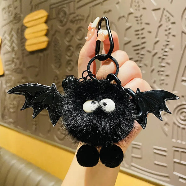 Night Soot Bat Plush Keychain