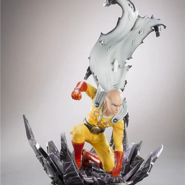 One Punch Man Kneeling Punch Figurine (25 cm)