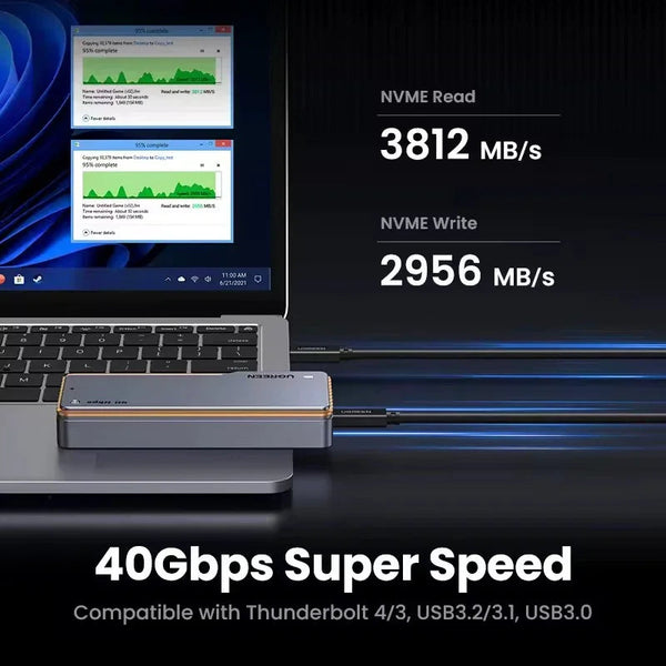 UGREEN 40Gbps NVMe SSD Case