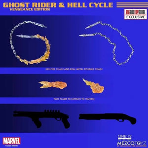 Mezco Ghost Rider Comic Color Variant Figure