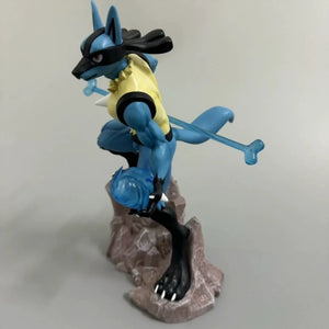 Lucario Aura Sphere & Bone Rush Ver. Figure (21 cm)
