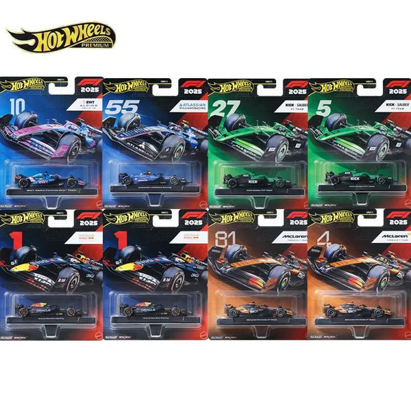Hot Wheels Formula 1 Grand Prix Grid 2025 Assortment