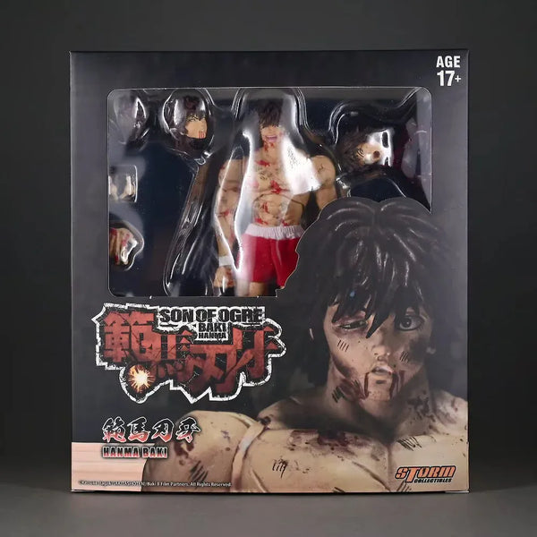 Storm Toys Baki Hanma Battle Scarred Ver. Figurine (17 cm)