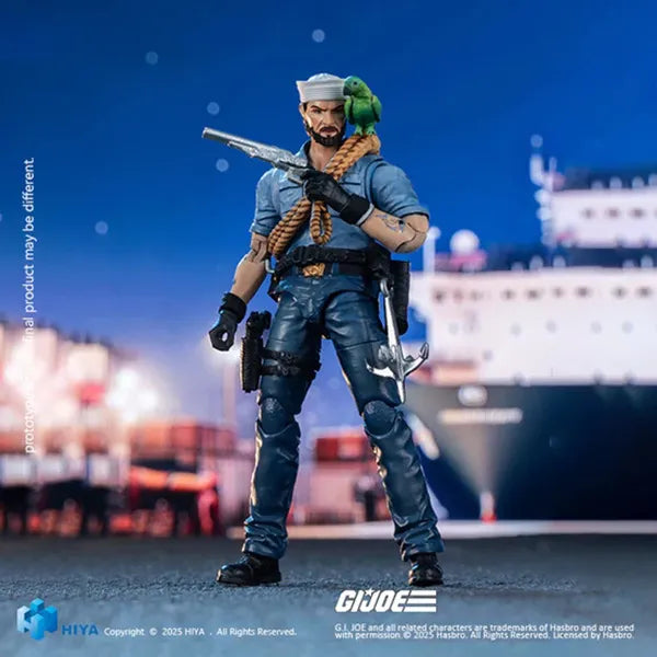 Hiya Mini Series G.I. Joe Sailor Shipwreck Action Figure