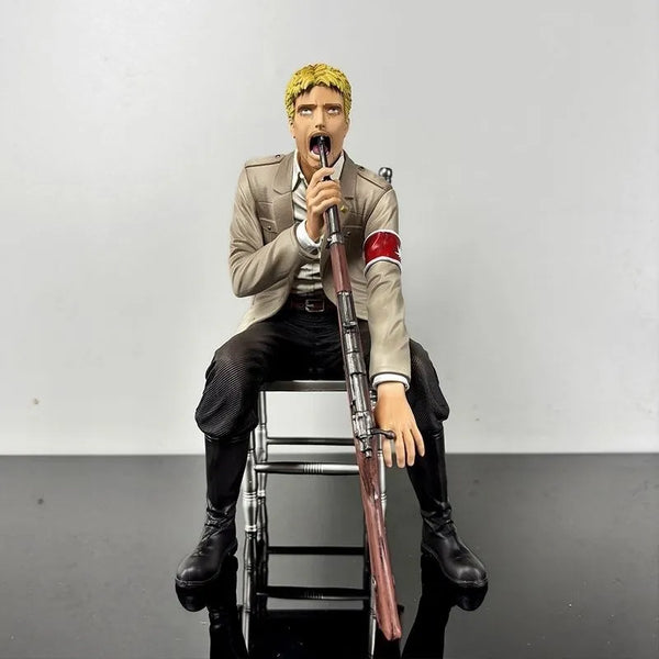 AoT Reiner Braun Warrior Chair Suspense Figure (20 cm)