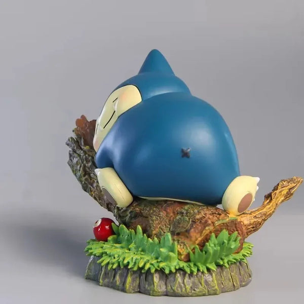 Snorlax Mossy Log Ver. Figure