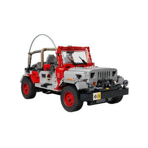 Jurassic Park Jeep Wrangler Blocks (1924 Pcs)