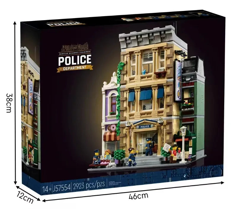 Modular Police Station Blocks (2923 Pcs)