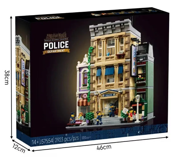 Modular Police Station Blocks (2923 Pcs)