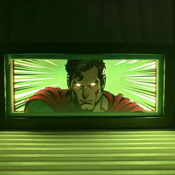 Superhero Wagon LED Light Box