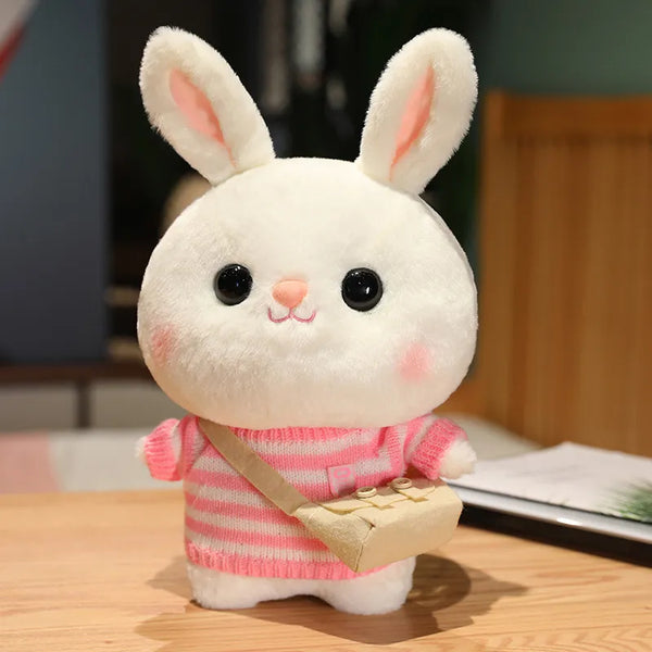 Cozy Dress-Up Bunny Premium Plush Toy (30 cm)
